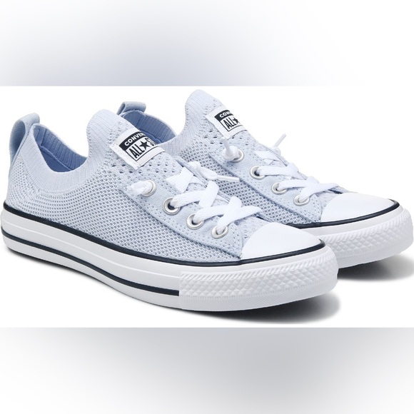 Converse Chuck Taylor All Star Shoreline Knit Slip-On Sneaker Sky Blue 7 NWOB - Picture 1 of 9